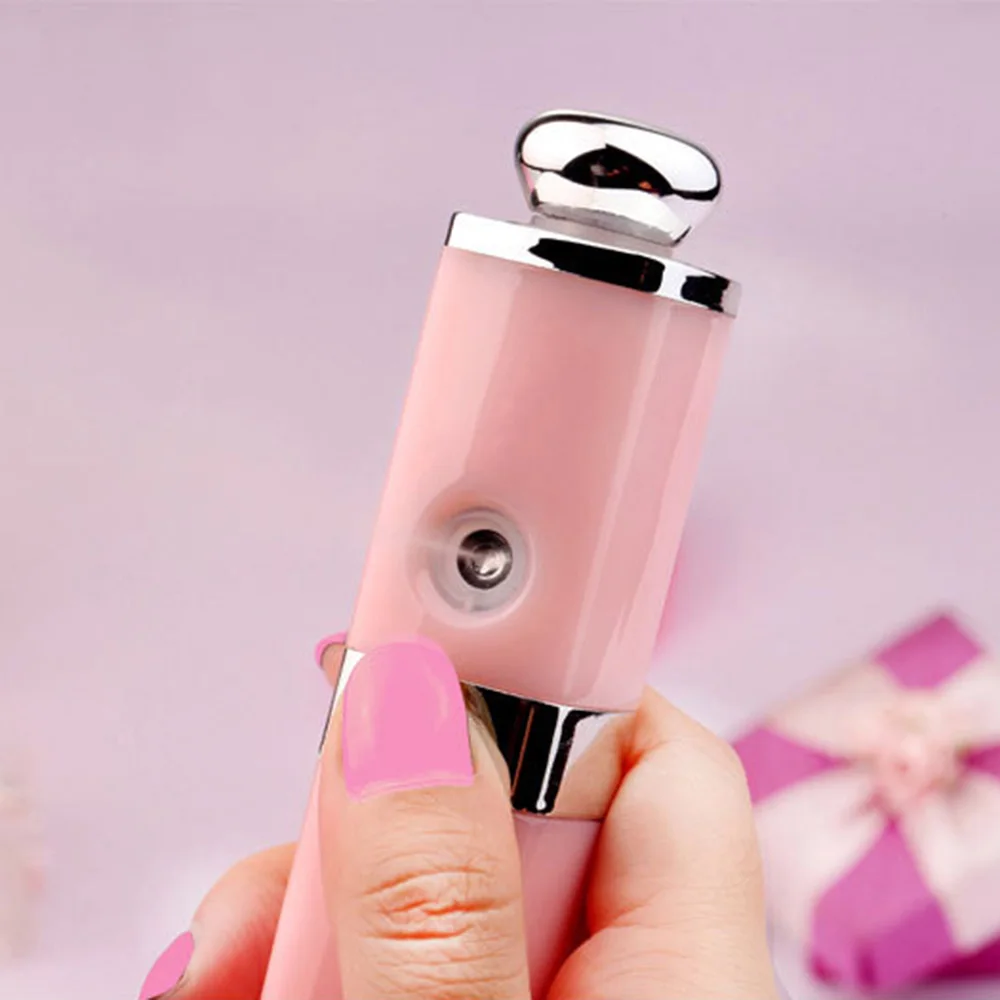 USB портативный увлажняющий лицо небулайзер миниатюрный опрыскиватель Пароварка машина Мини спрей для лица Уход за кожей лица офис путешествия