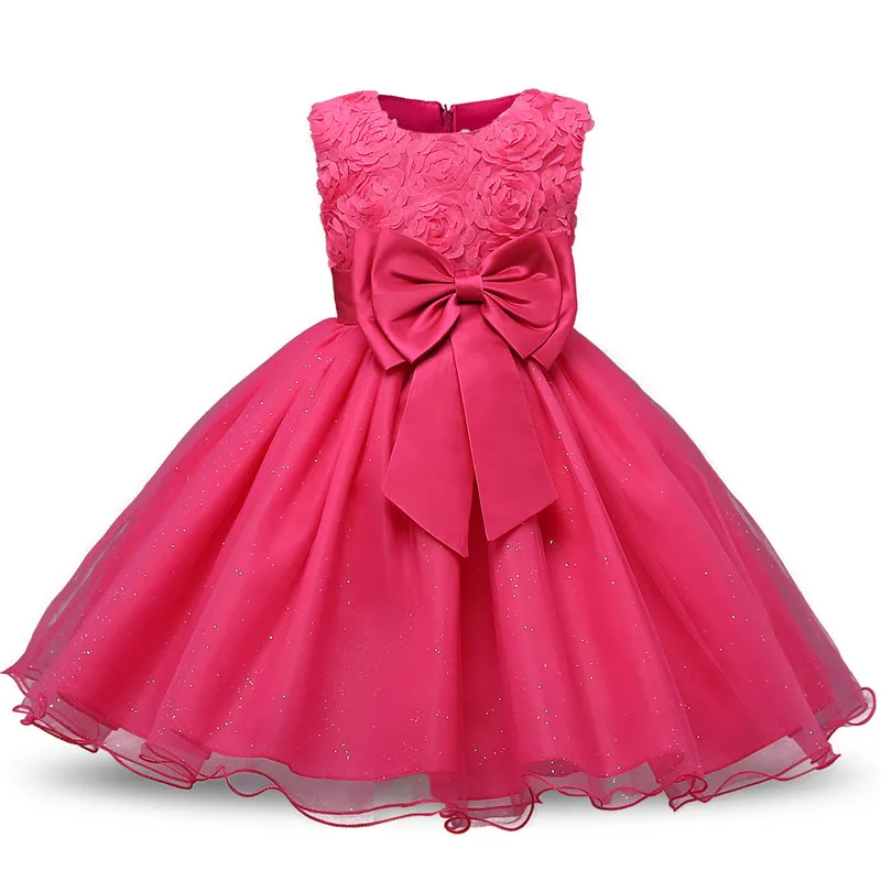 0-2Yrs Платье для маленьких девочек год Красное Бальное Платье изящное платье принцессы платье-пачка вечерние платье для детей ясельного возраста платье платья для выпускного вечера; платья для малышей Vestidos