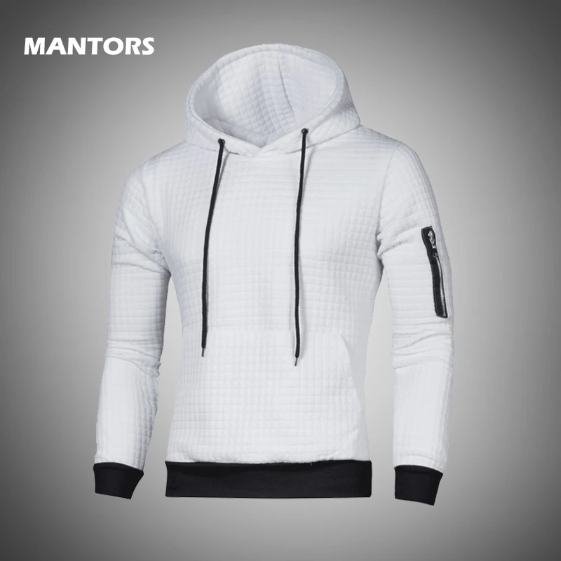 

2019 Men Solid Pullovers Hoodies Casual Hooded Sweatshirt Spring Autumn Mens Clothes Slim Fit Hoodies Coats Sweater dropshipping