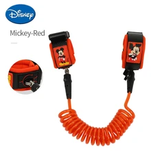 Дисней анти потерянный наручный ремень безопасности замок малыш поводок упряжь открытый прогулки Ручной ремень браслет детский ремень веревка