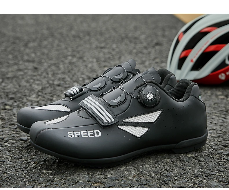 Road Cycling Shoes Sapatilha Ciclismo Bike Men Non-Locking Racing Breathable Ultralight Professional Bicycle Sneakers Women