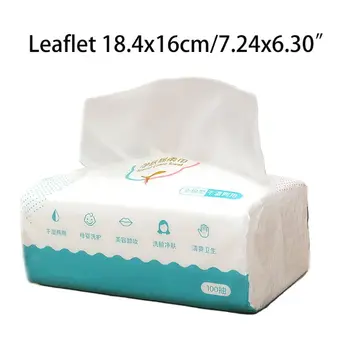 

Extra Thick Dry Wipe Lint-Free Cotton Tissues for Sensitive Skin Facial Towel Non-Woven Cotton Tissue