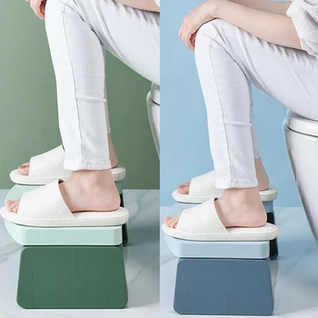 

Foldable Toilet Squatting Stool Non-Slip Toilet Footstool Anti Constipation Stools Portable Step