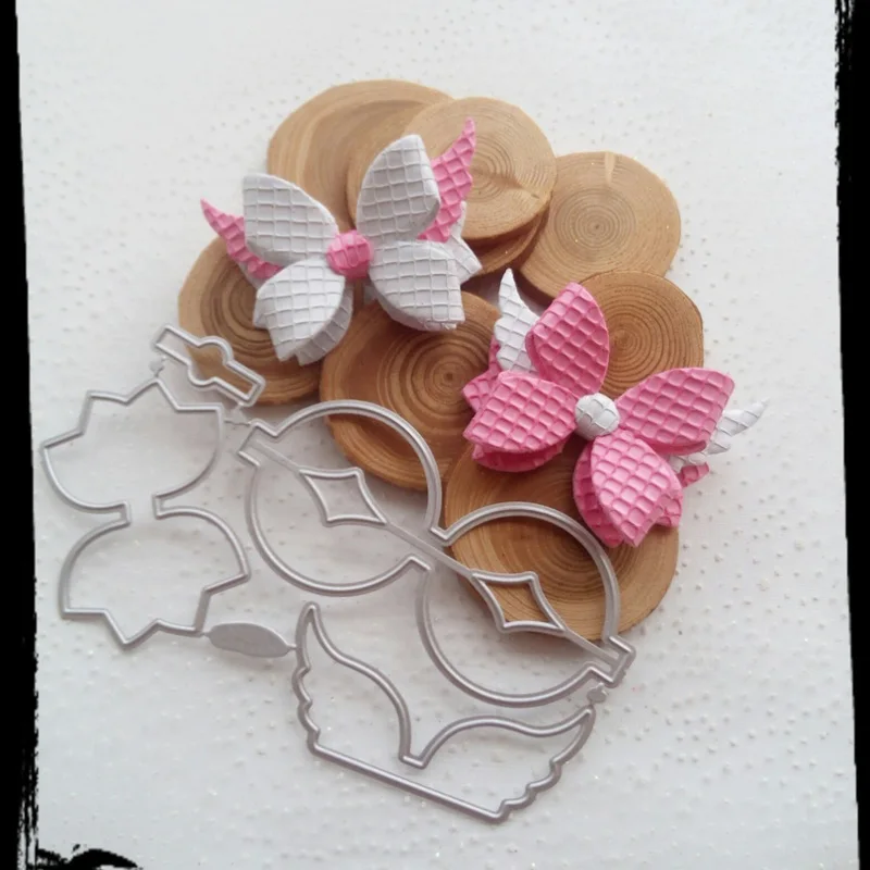 

3772Beautiful cutting die bow template DIY scrapbook metal cutting die paper card process embossing folder template