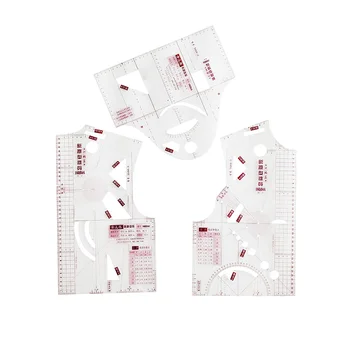 

1:3 Women Clothes Prototype Ruler Drawing Template Tools Sewing Accessories