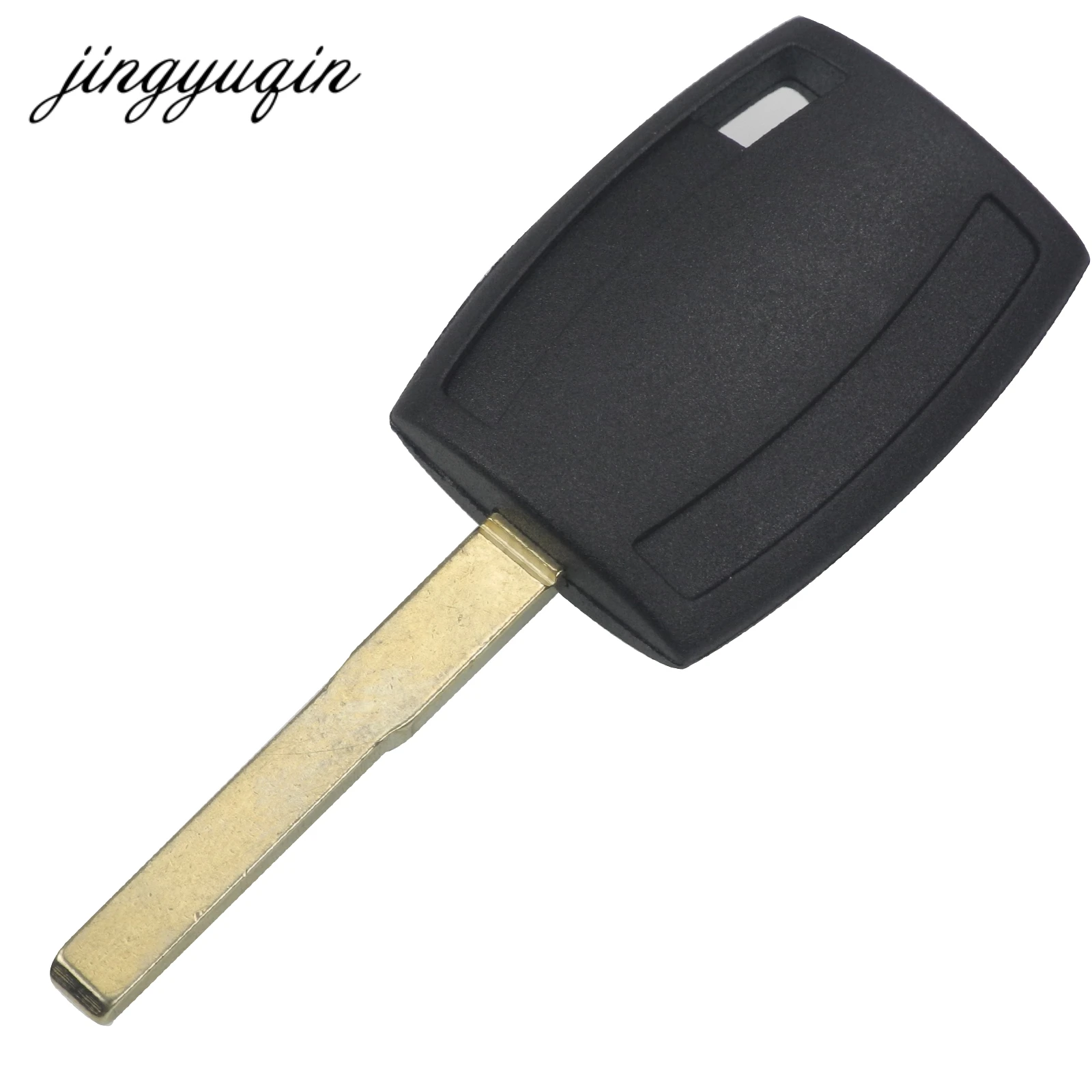 Jingyuqin 10 шт./лот чехол для ключа транспондера для Ford Fiesta Mondeo Focus C-Max S-Max Galaxy Kuga HU101 Брелок оболочка
