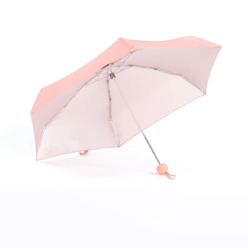 3 цвета, мини-зонт складывающийся в карман, дождь, женский, детский, мужской, детский, для девочек, маленький светильник, зонт-капсула, 6 K, зонт, рождественский подарок