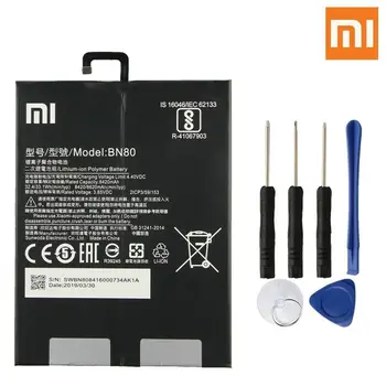 

Original Genuine Xiao Mi Tablet Battery BN80 8420mAh For Xiaom iPad 4 Plus Tablet 4 Pad 4 Plus Replacement Battery Free Tools
