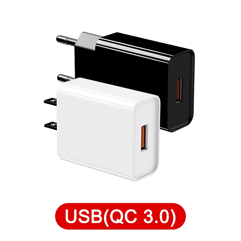 IHaitun 48 Вт USB зарядное устройство PD type C Quick Charge 4,0 3,0 QC быстрое мини зарядное устройство для iPhone 11 Pro Max samsung S10 Plus 30 Вт PD - Тип штекера: USB x1