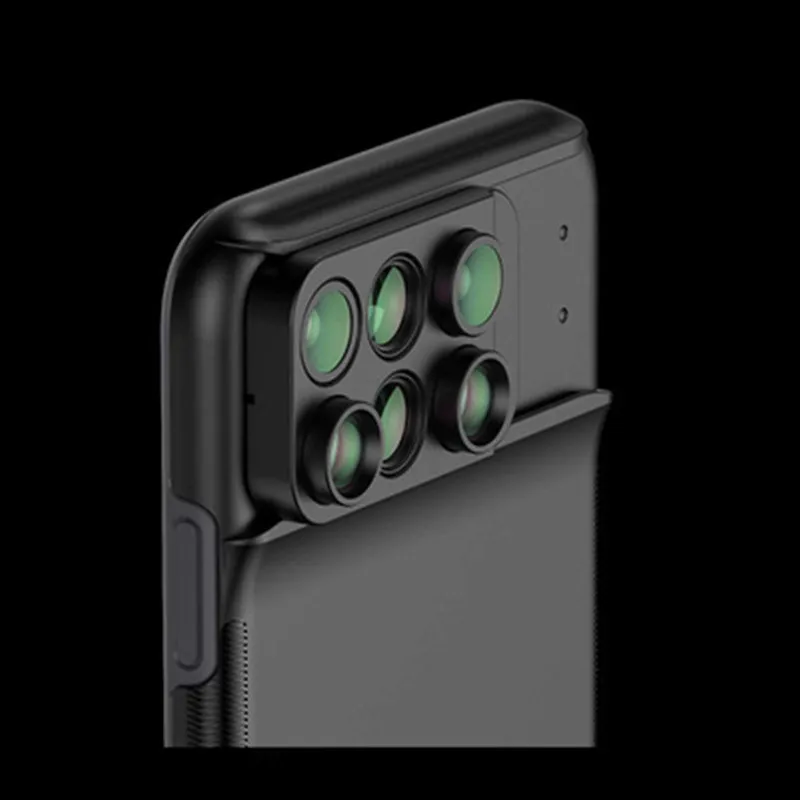 Чехол для мобильного телефона Apple, для iPhone XS XR, для iPhone XSMax, широкоугольный, с длинным фокусом, микрообъектив с шестью линзами