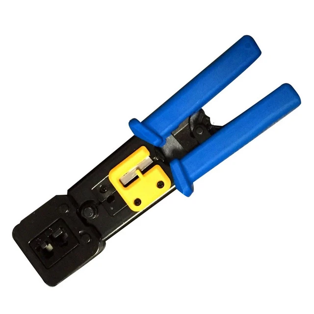 Durable EZ RJ45 CAT5 CAT6 8P8C Crimper Network Tools Alicates EZ RJ12 Cable  Stripper Clamp