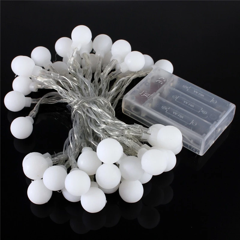 Сказочная гирлянда светодиодный шар светильник 2 м/3 м/4 м/5 м/10 м Свадебный