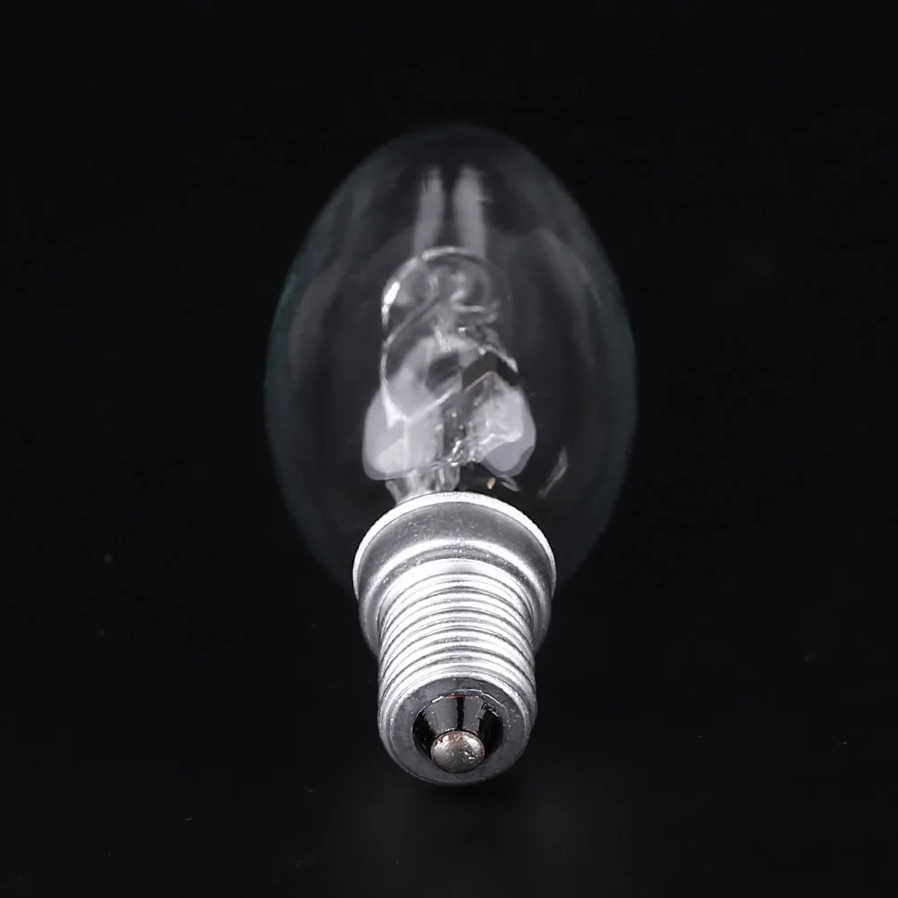 Glass Bulb Halogen Lamp Energy Saving Bulb Lighting Lamp New Candle Shape Household Household Household