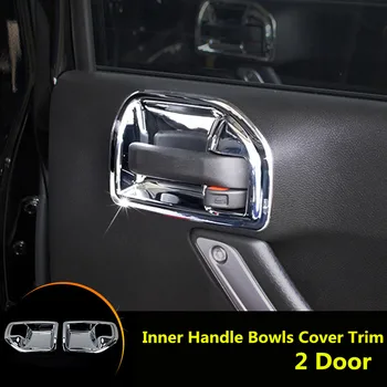 

Inner Handle Bowls Cover Trim For Jeep Wrangler Rubicon JK 2 Door 2007-2016 2pcs