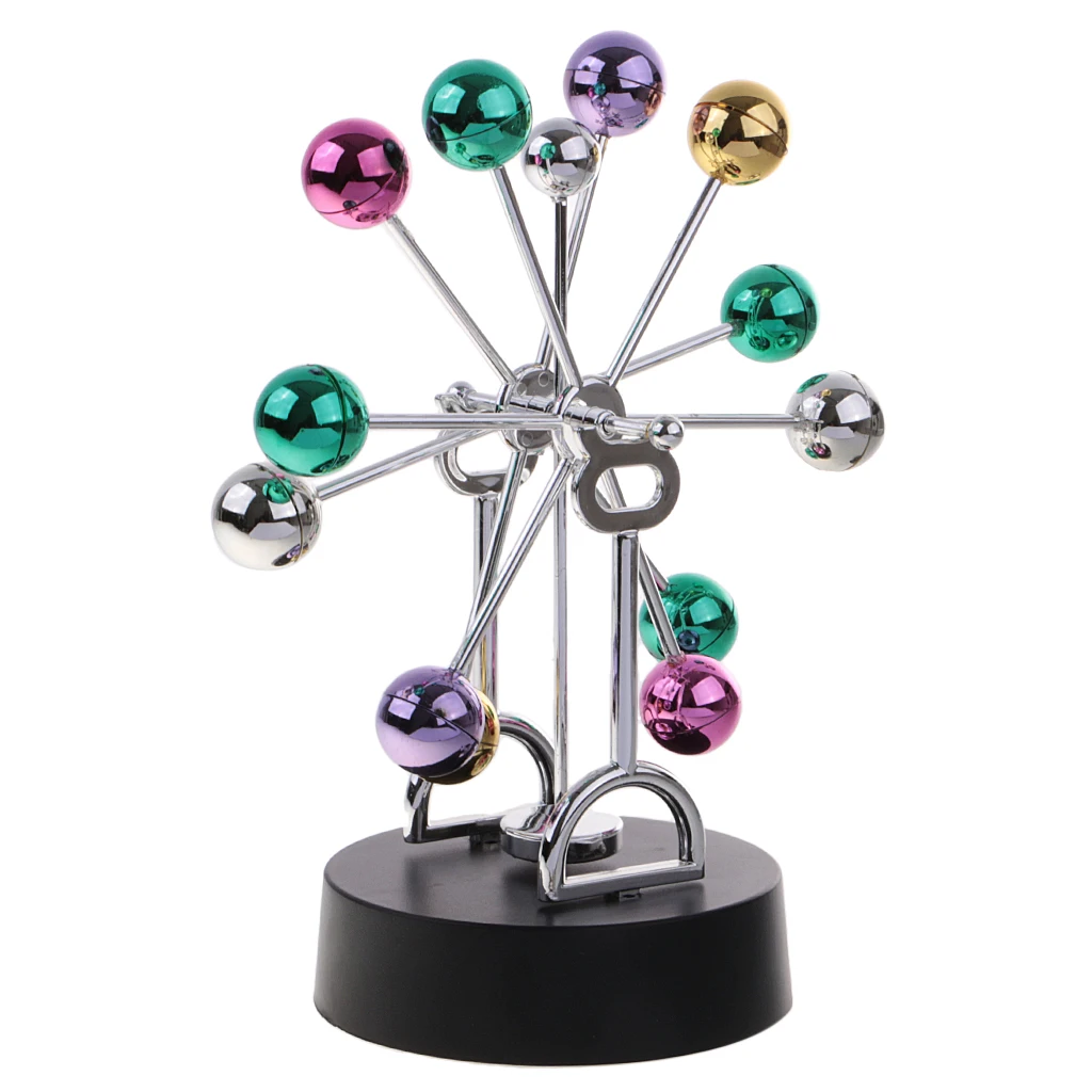 Ferris Wheel Revolving Balance Balls Perpetual Motion Craft Office Desk Home
