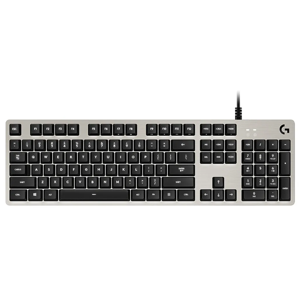 Проводная игровая клавиатура Logitech G413 с механической подсветкой алюминиевой