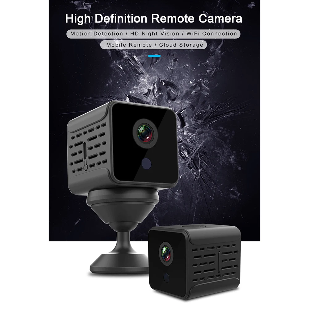 A12 HD 1080P Mini Camera WiFi IP Night Vision Security Micro Camera Home Smart CCTV Motion Detection Video DVR Camcorder