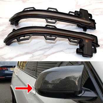 

Side Rearview Mirror Indicator Blinker Light Sequential Dynamic Turn Signal For BMW X3 X4 X5 X6 F25 LCI F26 F15 F16 2014 - 2018