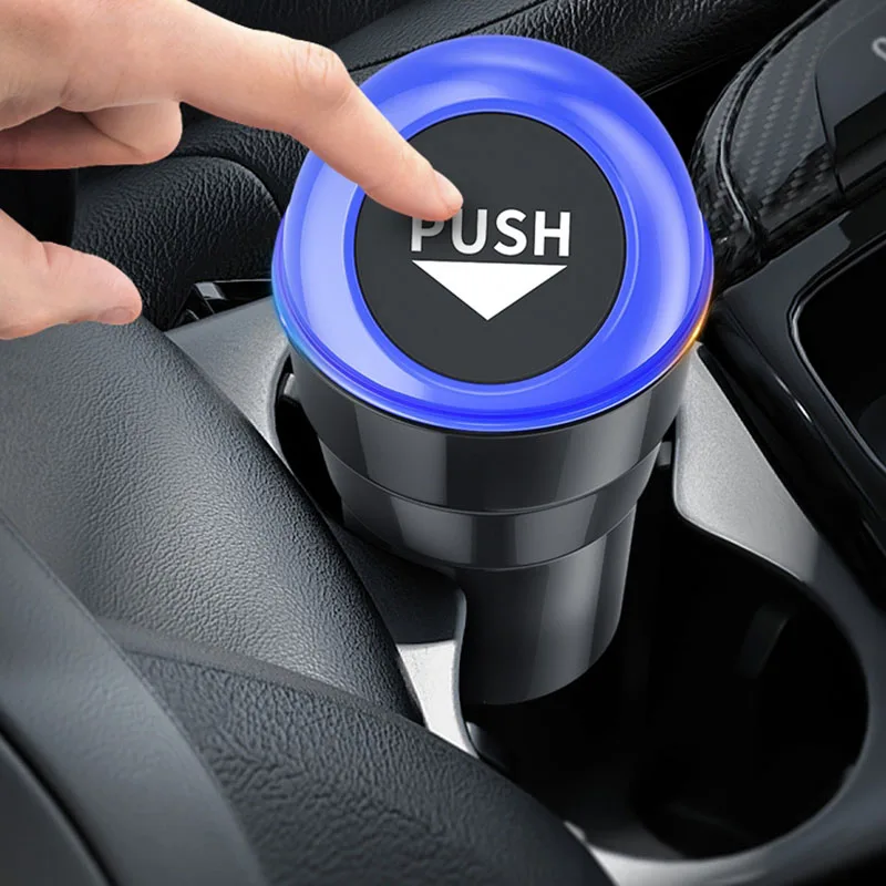 Auto Trash Garbage Can Automotive Waste Storage Fit For BMW 1 2 3 4 5 6 7 Serie x1 X3 X4 X5 X6 E60 E90 F07 F09 F10 F15 F30