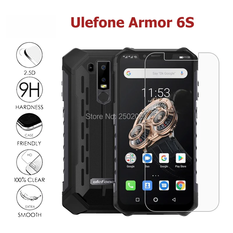 Защитная пленка для Ulefone Armor 6 S закаленное стекло 2 дюйма | Мобильные телефоны и