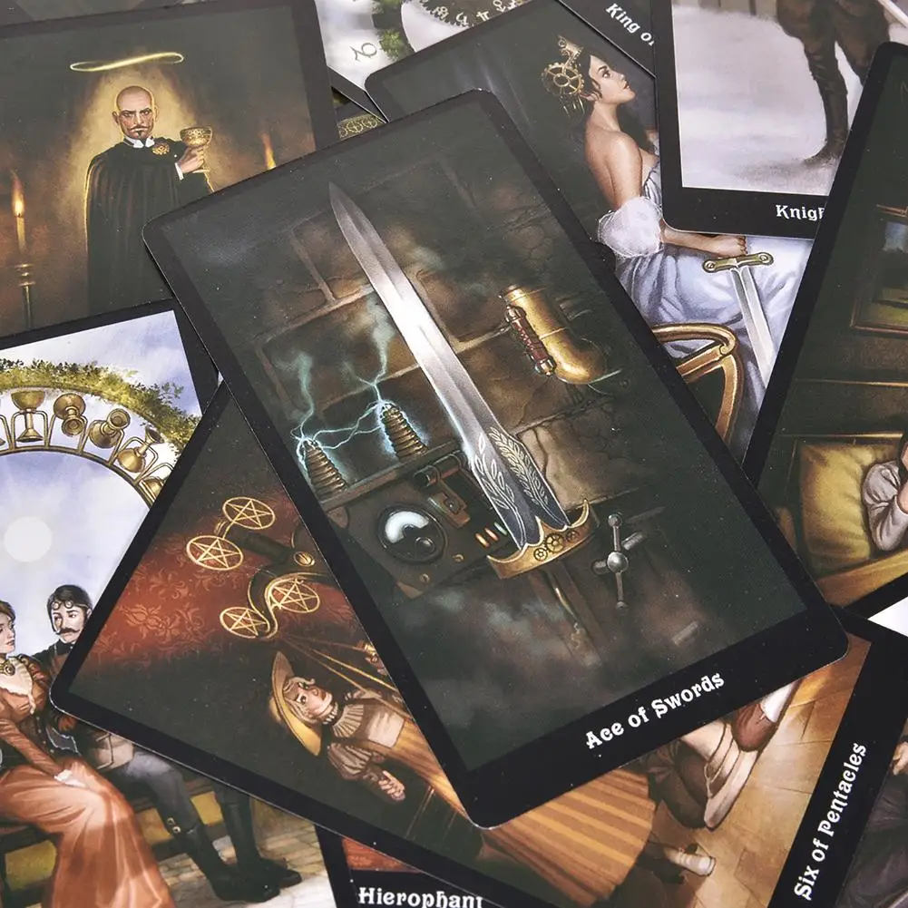 78 шт английский для новой версии Tarot карты колоды игральных карт доска Англия настольная игра Семья подарок сбор Вечерние