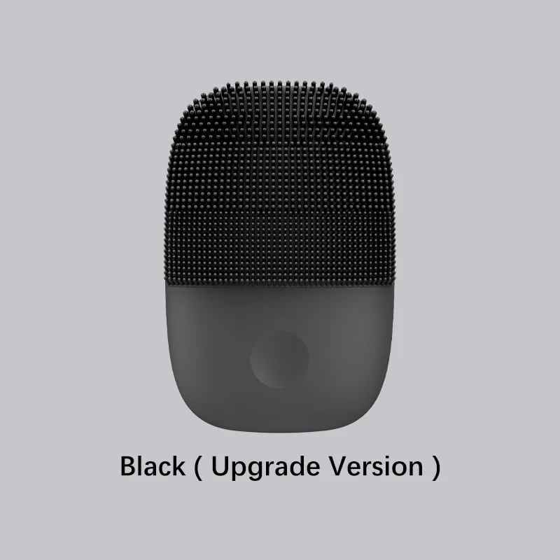 Inface Очищающая щетка для лица обновленная версия Mijia электрическая звуковая Глубокая чистка кистей водонепроницаемый инструмент Xiaomi цепь поставки - Цвет: Black