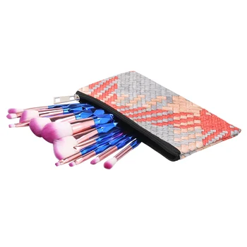 

Travel Cosmetic Bag Makeup Pouch for Makeup Brushes Waterproof Zipper Storage Bag Multifunction Make Up Tools Bag Fashion Bag