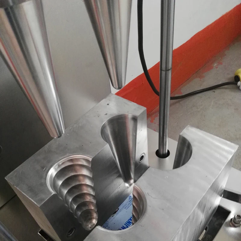 Commercial High-quality pizza cone machine egg roll bread making machine spiral cone pizza forming