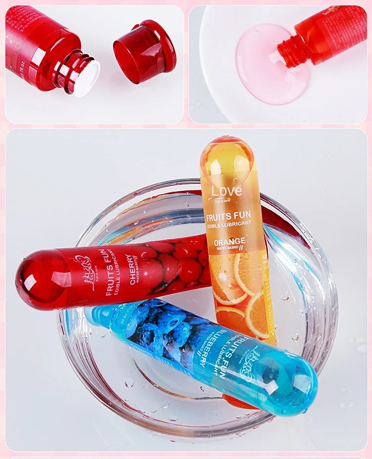80ml Edible Fruit Flavor Lubricant Water Based Non Toxic Lubricant Sexual Anal Oral Gel Sex Lube For Couple Adult Sex Products 80ml Edible Fruit Flavor Lubricant Water Based Non Toxic Lubricant Sexual Anal Oral Gel Sex Lube For Couple Adult Sex Products