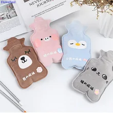 Новая мультяшная креативная грелка для рук, бутылка для горячей воды, плюшевая теплая сумка для воды, электрическая грелка для рук, зимние товары для дома