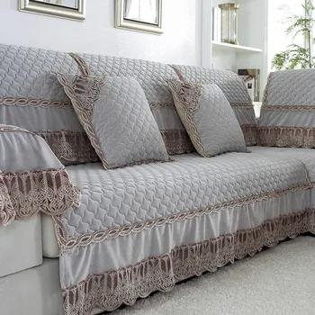 

2020 New Thicken Sofa Covers Jacquard Floral Sofa Home Towels Cover Couch Dec Slip-resistence Sectional Textile Sofa