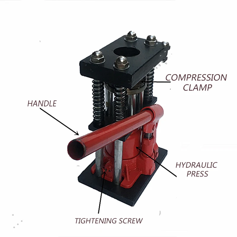 Manual Hydraulic Pipe Crimping Machine Pressure Pipe Crimping Device Agricultura
