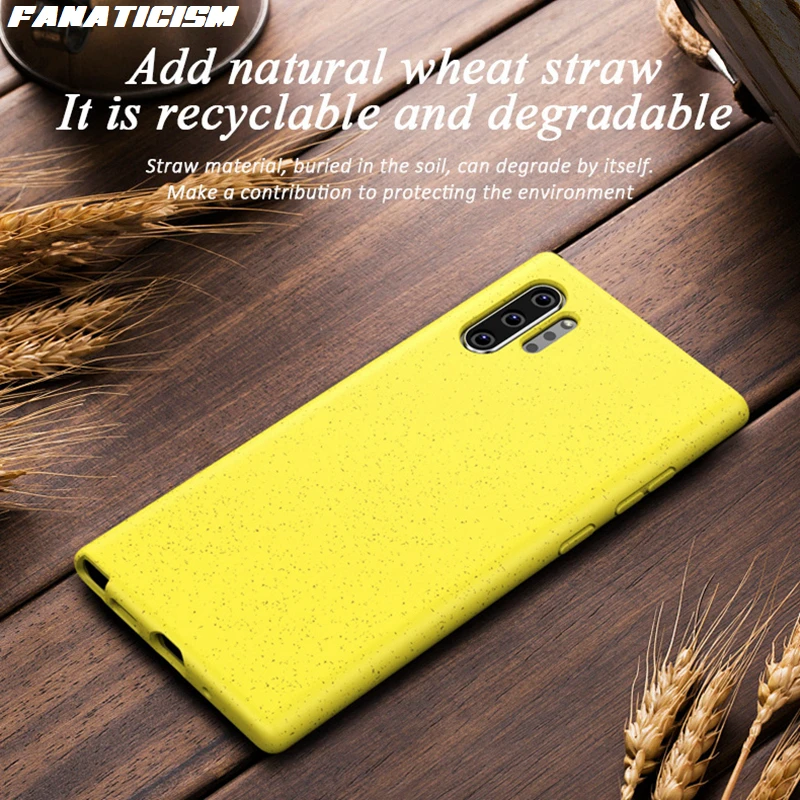 US $310.00 200pcs Fashion Case For Samsung Galaxy Note10 Plus Note 10Shockproof Frosted Soft TPU Silicone Wheat Straw Case Phone Cover
