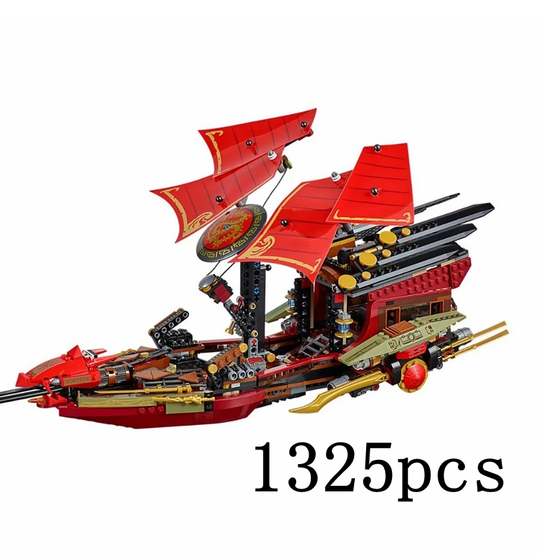 

Ninjagoe Building Blocks Compatible Legoe toys for Childrens Bricks Model Ninjagoe 70738 Final Flight of Destiny's Bounty