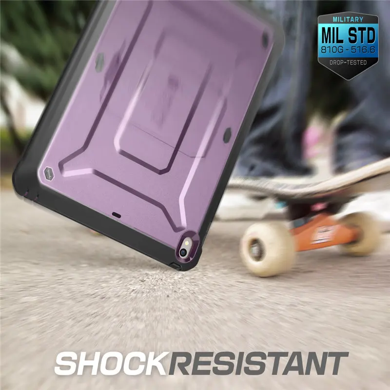 Capa protetora para ipad, estojo resistente com