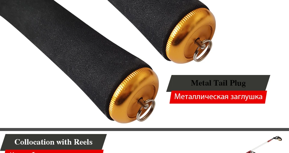 K8356 Mini Ice Fishing Rod Raft Rod Portable Winter Fishing Ice Rods Ultralight EVA Handle Fiberglass Fishing Tackle 55cm 75cm_09