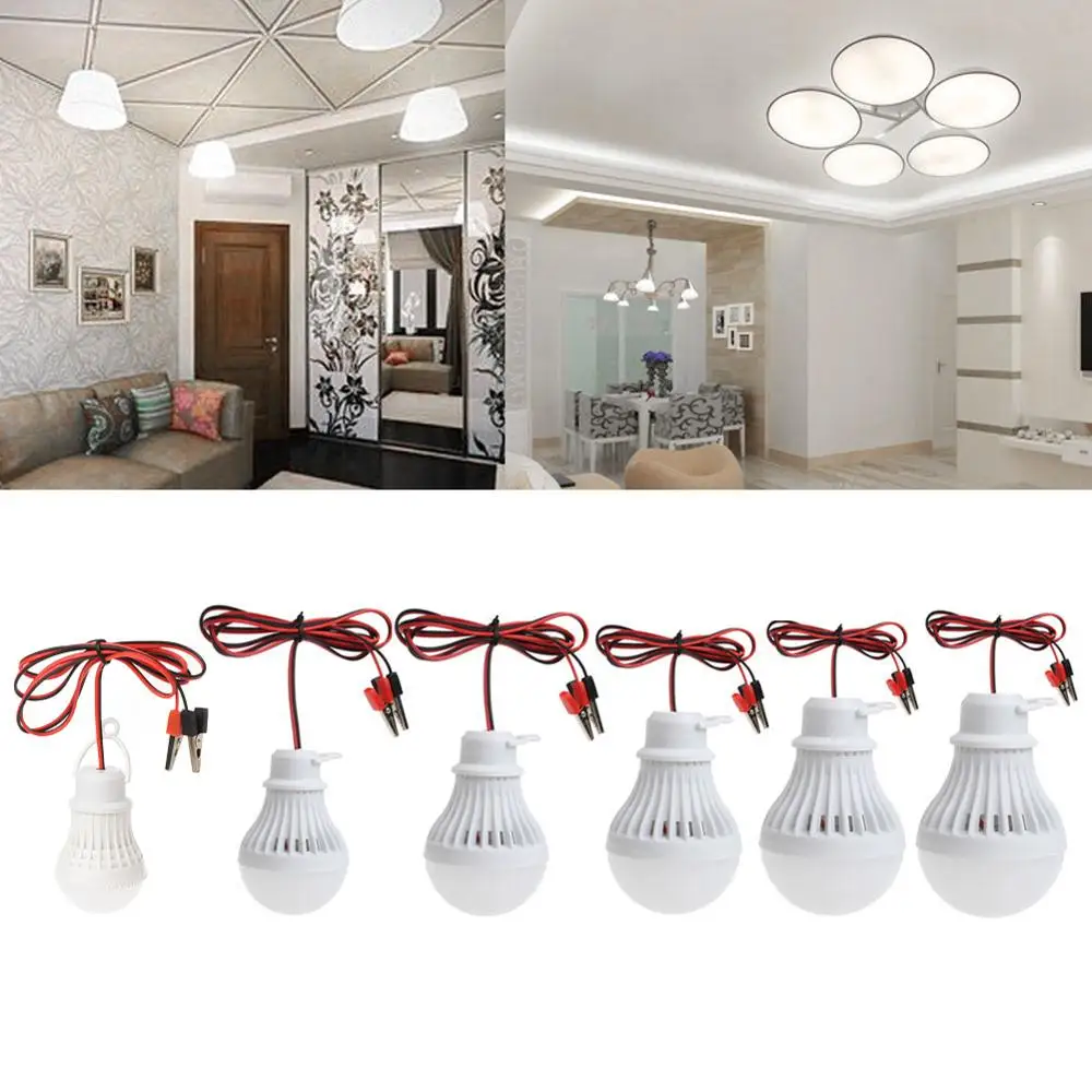 12 В светодиодные лампы ноутбука палатку Рыбалка Night Light Висячие 3 Вт T15