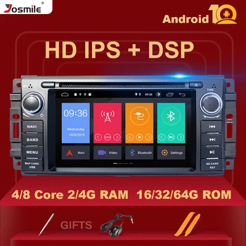 

DSP IPS 8 core 4GB Ram Android 10 Car DVD Player For Jeep Grand Cherokee Chrysler 300C Compass Patriot Dodge Sebring GPS Stereo