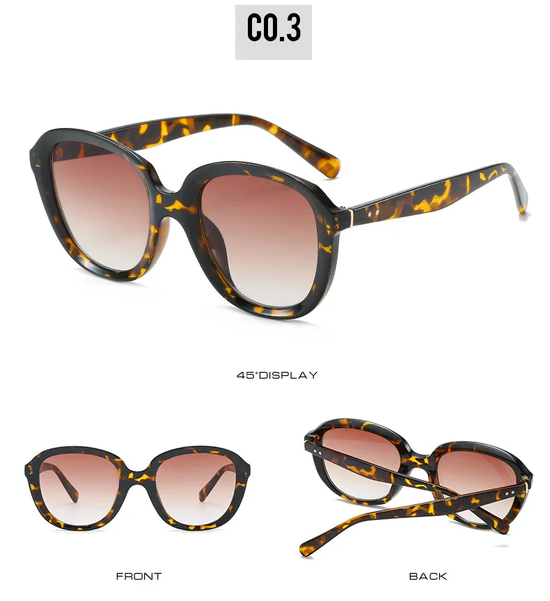 fashion trend sunglasses retro Europe and the round frame Maiding personality street shooting classic versatile sunglasses