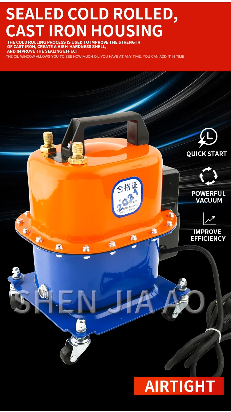 Car air conditioner vacuum pump JT-990 refrigerator repair tool tire pumping ref