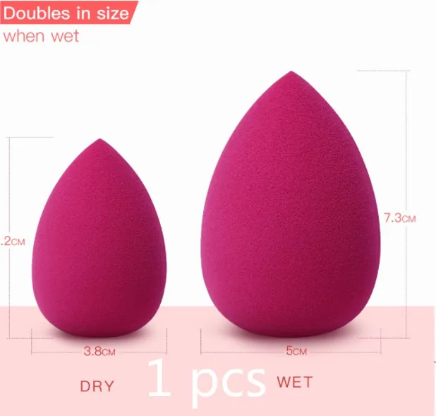 

BeautyPaPa Hot Red Beauty Makeup Sponge Blender Cosmetic Puff Applicator Super Soft For Powder Smooth concealer Blending