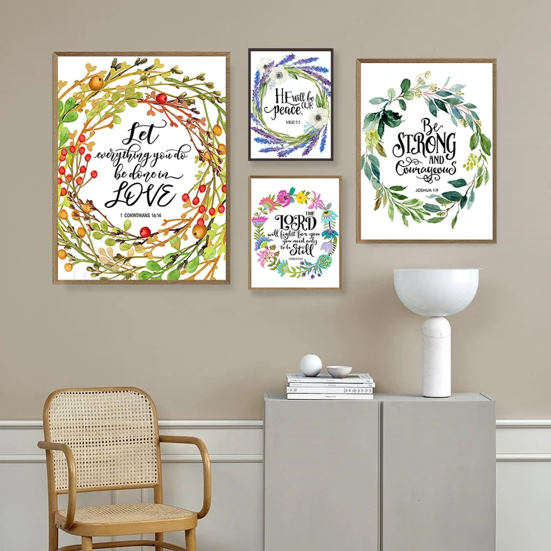 Bible-Verse-Canvas-Painting-Butterfly-Flowers-Poster-and-Prints-Christian-Wall-Art-Inspirational-Quote-Pictures-for (1)