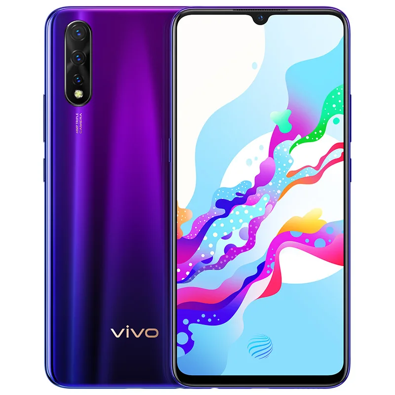 Vivo Z5 6,3" Snapdragon 712 6G 128G супер AMOLED Полный экран 1080*2340 лицо+ сканер отпечатков пальцев 4500mAh 22,5 w флэш-Зарядка 4 камеры - Цвет: 8G 128G Aurora