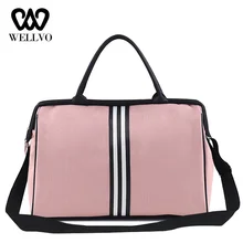 Портативная дорожная сумка, женская большая сумка для багажа, спортивная сумка, мужская сумка для выходных, нейлоновая сумка для сна, полосатая женская сумка, bolsas viaje XA637B