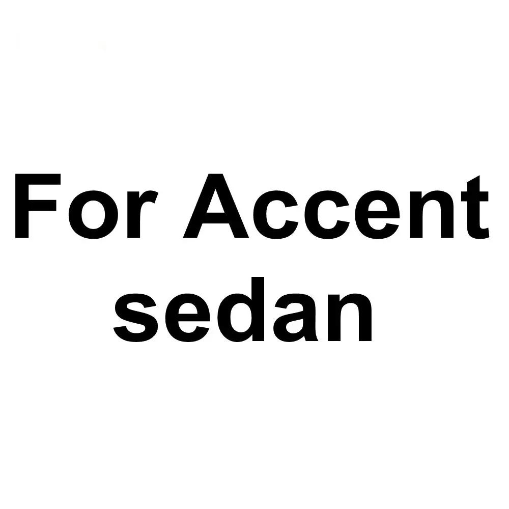 Accent sedan Ткань Оксфорд зимние автомобильные чехлы на открытом воздухе Водонепроницаемый Защита от солнца Дождь Снег Камуфляж для hyundai santa fe tucson sonata tucson - Название цвета: Accent sedan