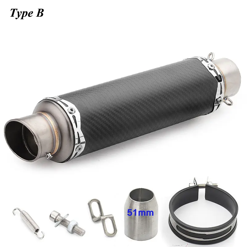 Выхлопная труба мотоцикла Akrapovic Escape Moto SC универсальный глушитель для HONDA CBR300 CB500X