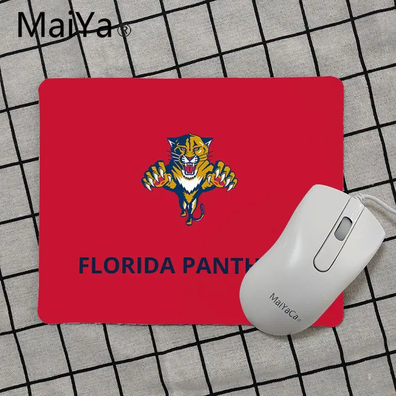 Maiya Высокое качество Florida Panthers высокоскоростной коврик для мыши Лидер продаж подставка под руку мышь