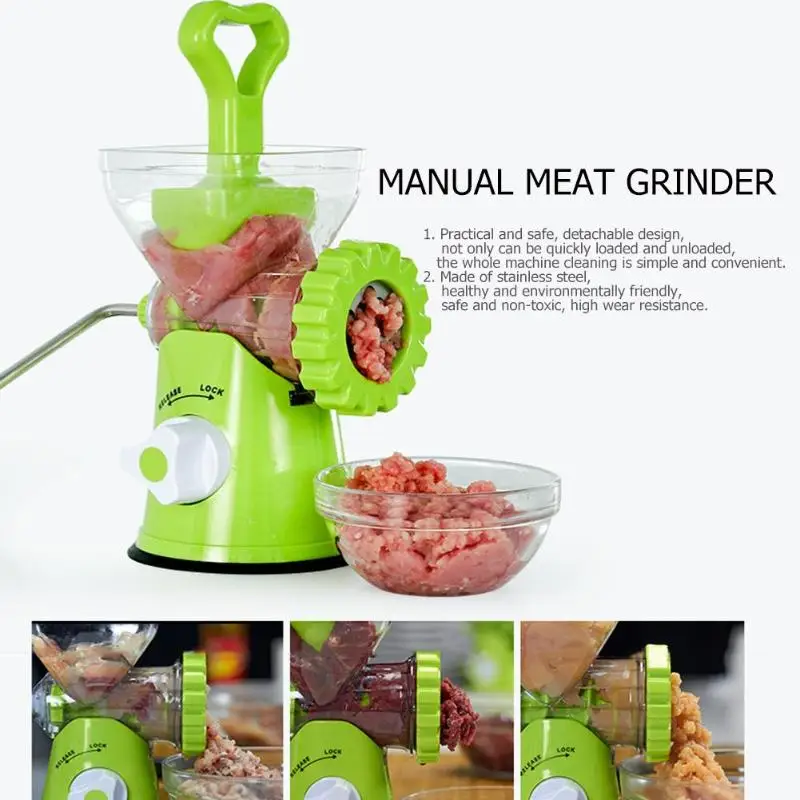 

Multifunctional Manual Meat Grinder Sausage Machine Mincer Pasta Maker Mincer Kitchen Tool Kitchen Vegetable Grinder