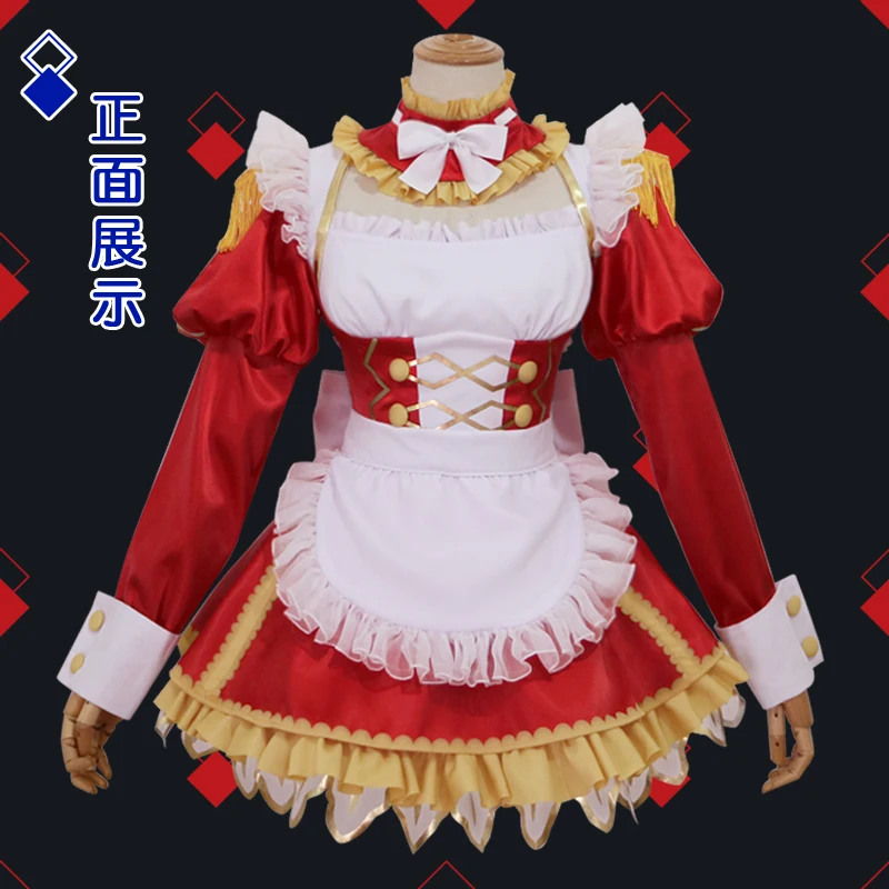 Fate Grand Order Saber Nero Maid продукт униформа косплей костюм