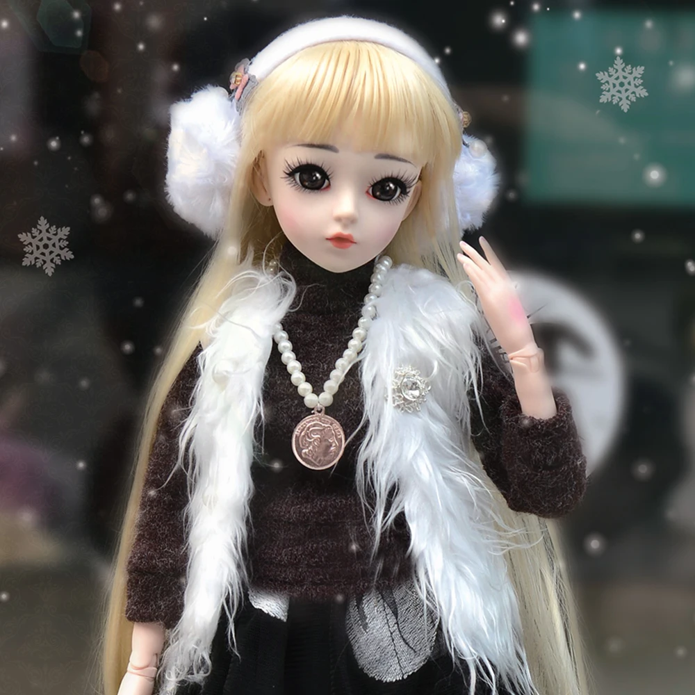 60 см BJD кукла модная Девочка Кукла SD кукла 18 шаров шарнирные куклы Модная Кукла как подарок